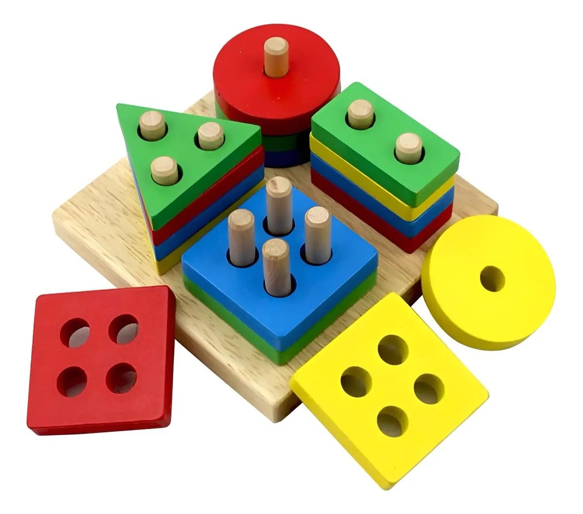 Encajable Figuras Geométricas ×4